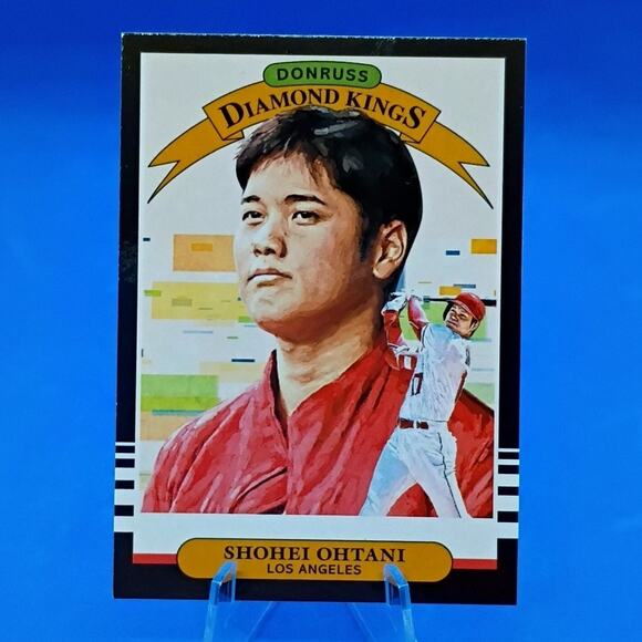 2019 Panini Donruss - Diamond Kings Shohei Ohtani #14 - Picture 2 of 4